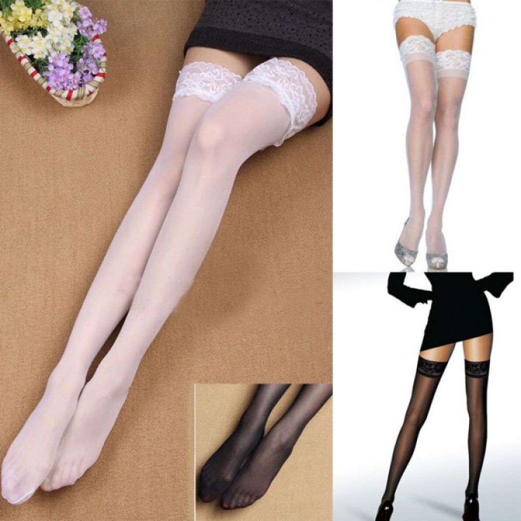 Pack of 4 Pair Thigh High Stockings